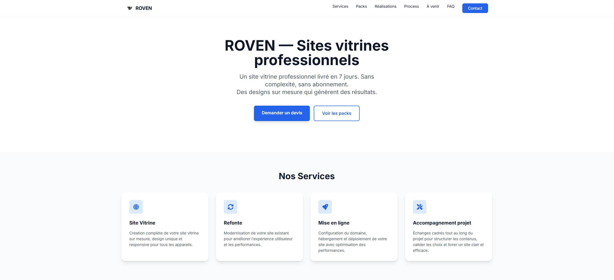 Capture d'écran de Roven